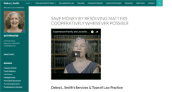 Desktop Screenshot of lawdebsmith.com