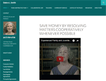 Tablet Screenshot of lawdebsmith.com